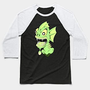 Fish man Baseball T-Shirt